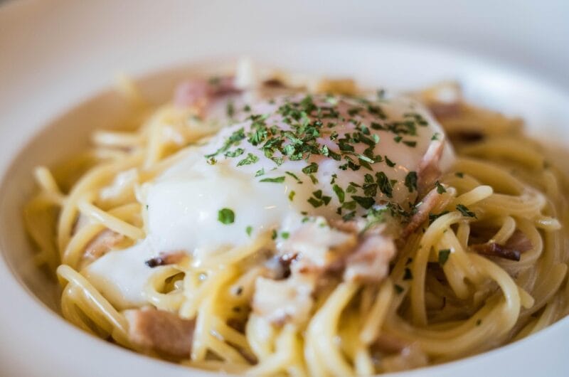 Pâtes à la Carbonara Express